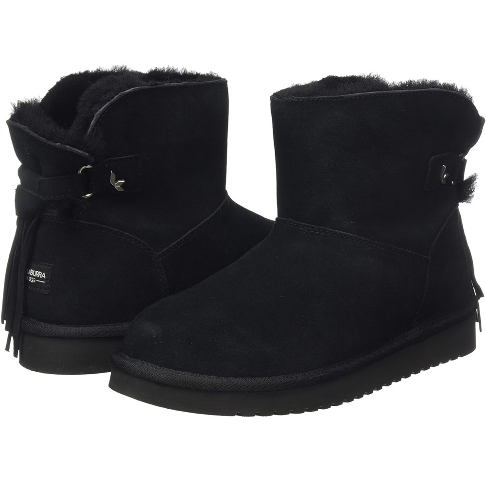 Allegra K Women's Black Ankle Boots